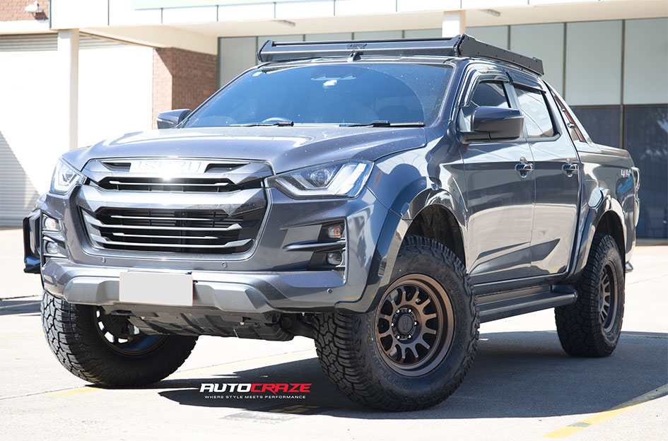 ISUZU DMAX BLACK RHINO RAPID BRONZE