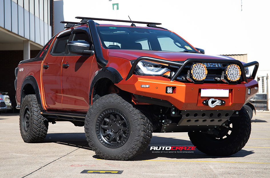 ISUZU DMAX BLACK RHINO CALICO MATTE BLACK 