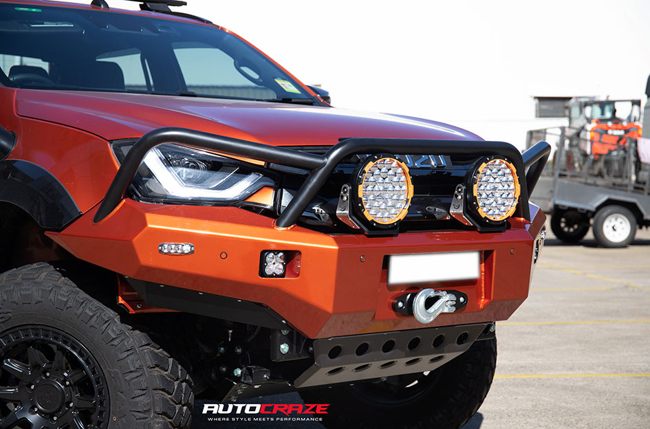 ISUZU DMAX BLACK RHINO CALICO MATTE BLACK 