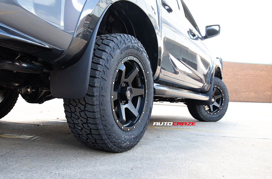 ISUZU DMAX DIESEL PHILADELPHIA MATT BLACK FONT MILLED 
