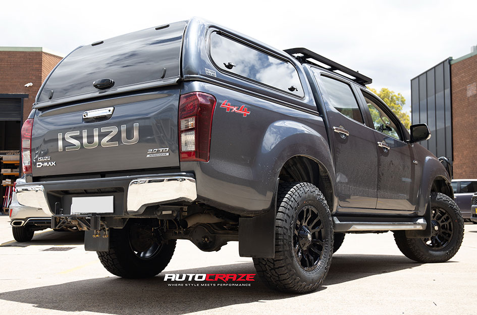 ISUZU DMAX DIESEL FLORIDA MATT BLACK 