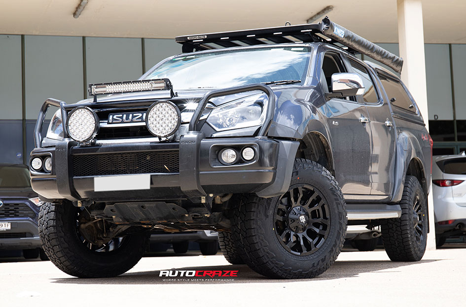 ISUZU DMAX DIESEL FLORIDA MATT BLACK 