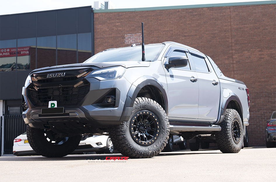 ISUZU DMAX DIRTY LIFE DT1 MATTE BLACK
