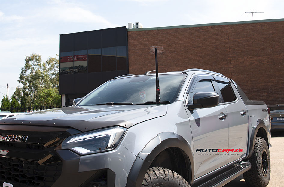 ISUZU DMAX DIRTY LIFE DT1 MATTE BLACK