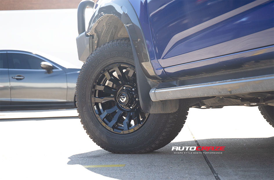 ISUZU DMAX FUEL BLITZ GLOSS BLACK 
