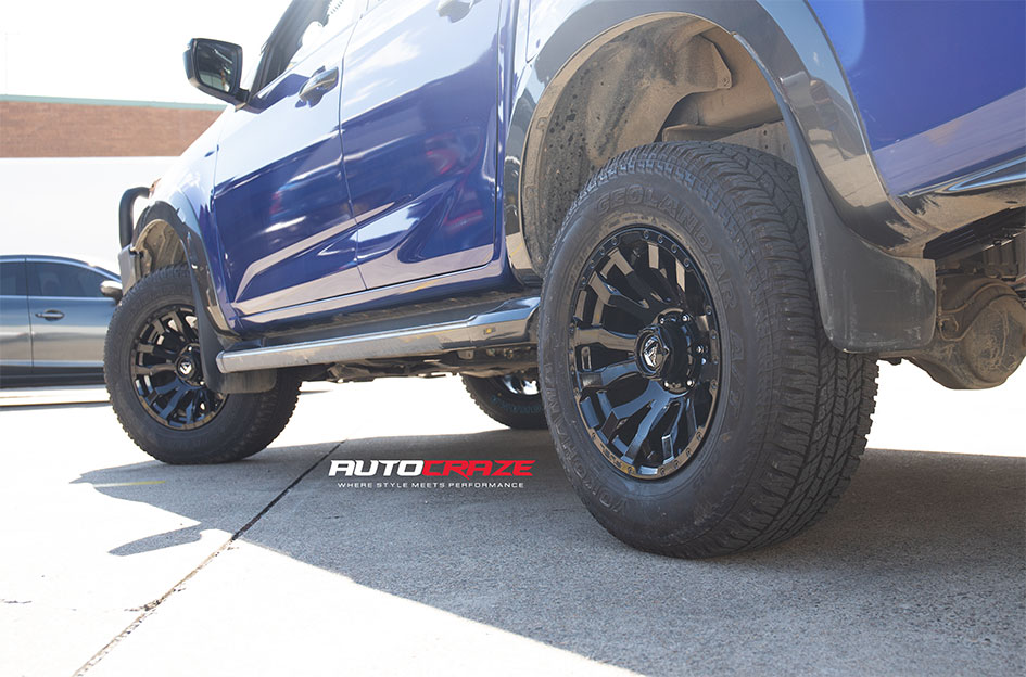 ISUZU DMAX FUEL BLITZ GLOSS BLACK 
