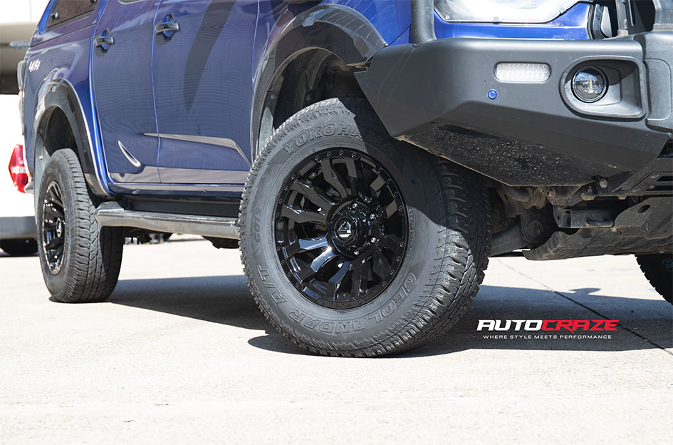ISUZU DMAX FUEL BLITZ GLOSS BLACK 