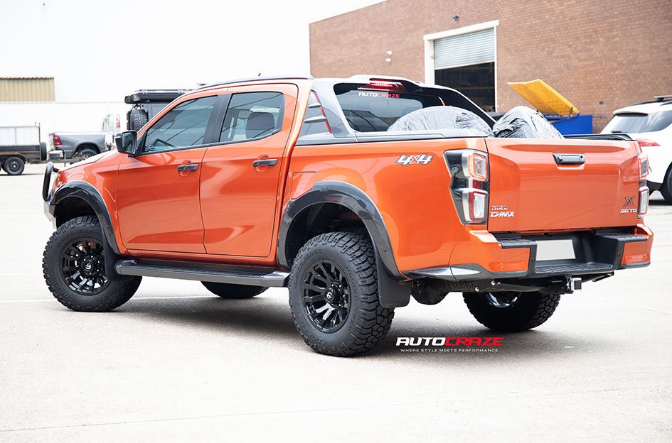 ISUZU DMAX FUEL BLITZ GLOSS BLACK 