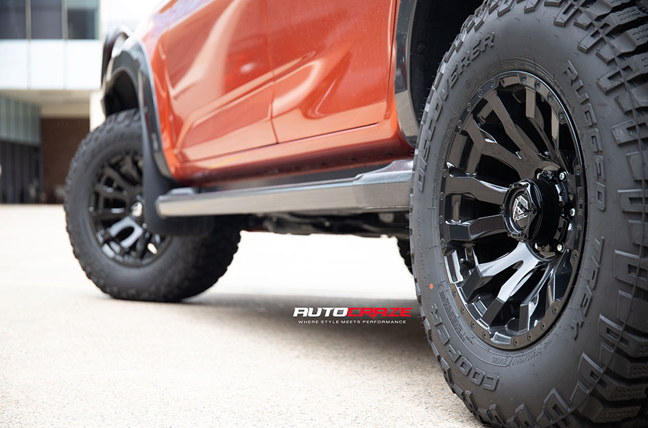 ISUZU DMAX FUEL BLITZ GLOSS BLACK 