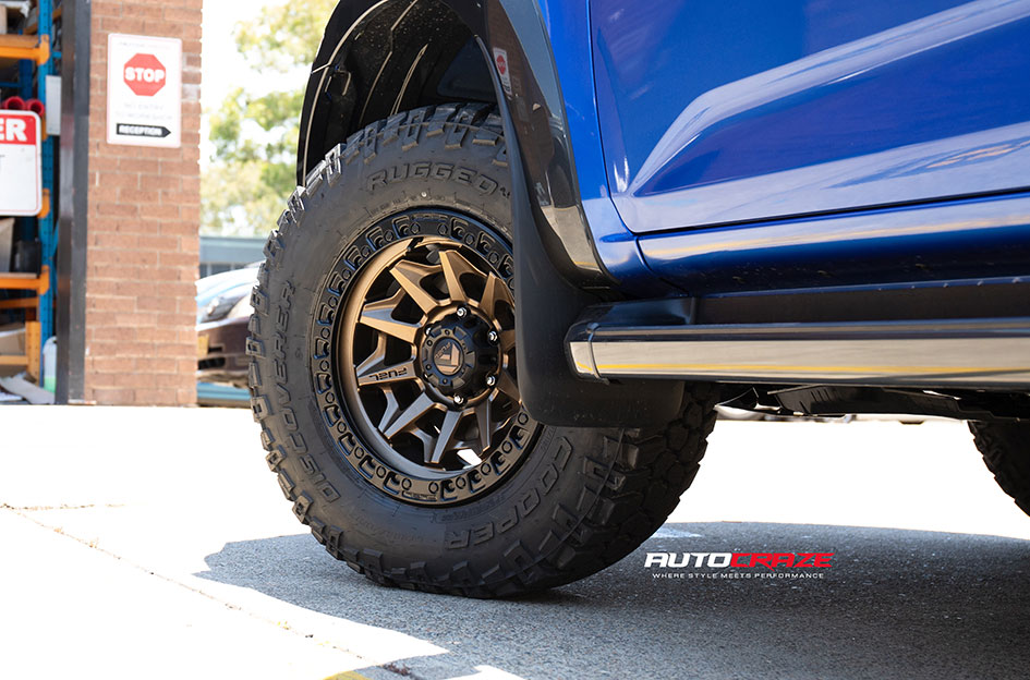 ISUZU DMAX FUEL COVERT BRONZE BLACK RING 