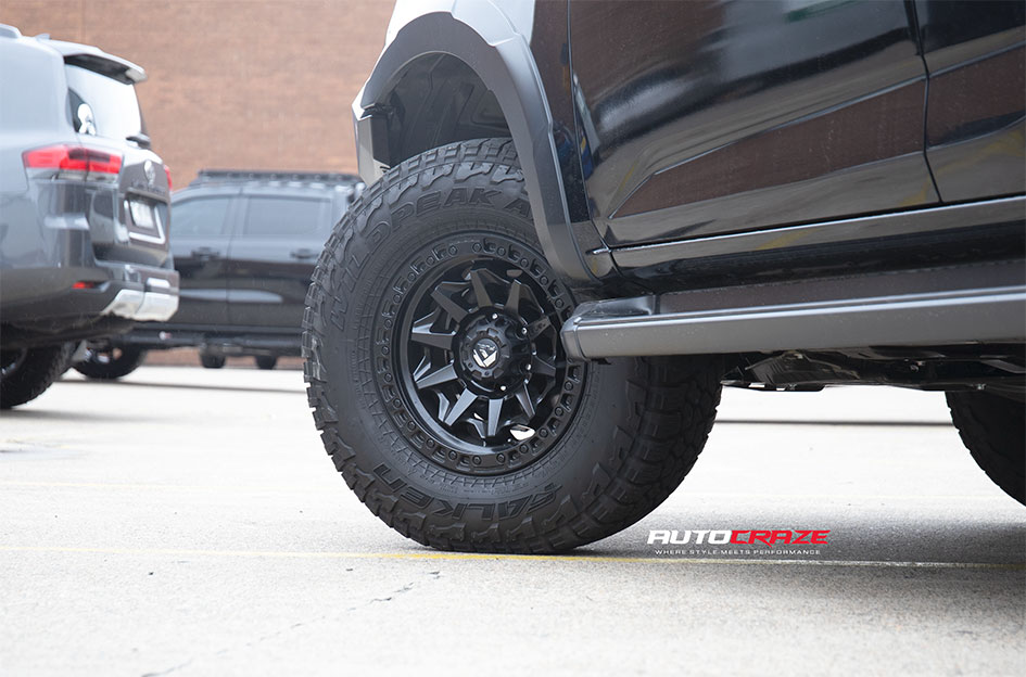 ISUZU DMAX FUEL COVERT MATTE BLACK