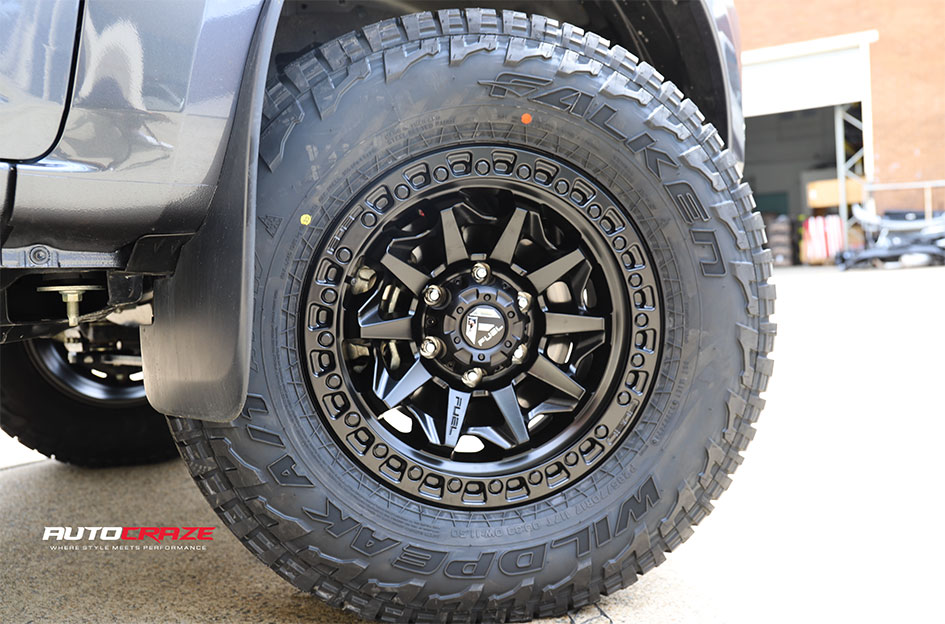 ISUZU DMAX FUEL COVERT MATTE BLACK