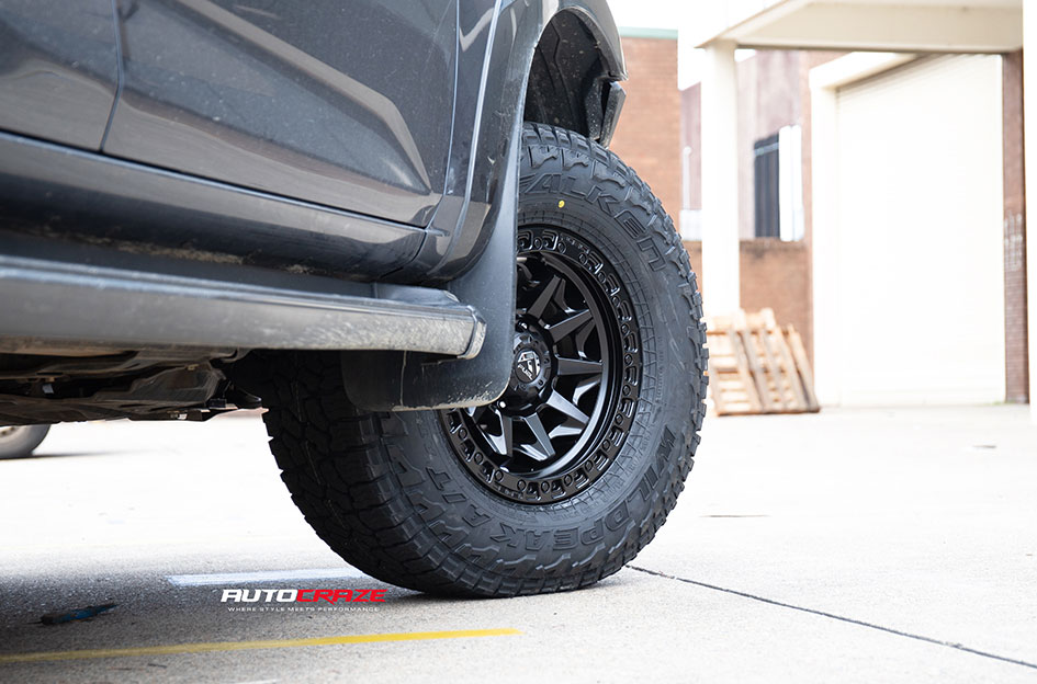 ISUZU DMAX FUEL COVERT MATTE BLACK