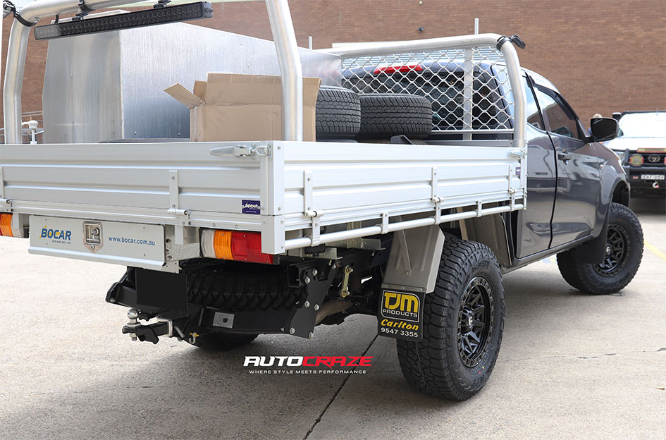 ISUZU DMAX FUEL COVERT MATTE BLACK