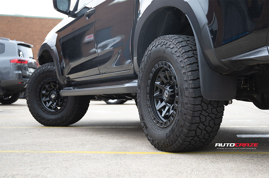 ISUZU DMAX FUEL COVERT MATTE BLACK