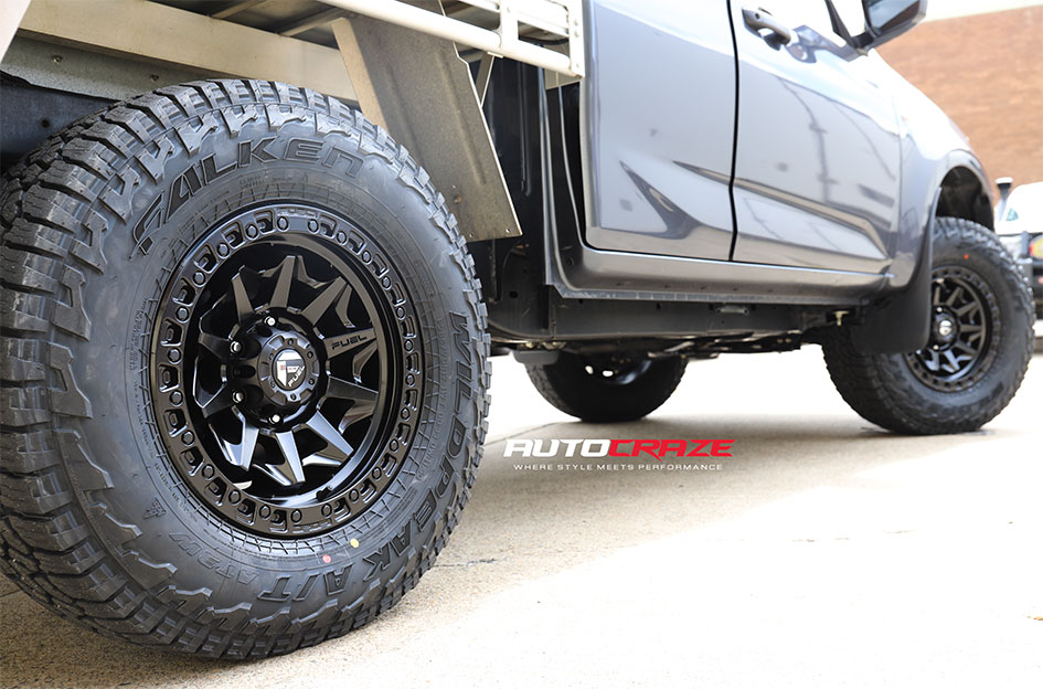ISUZU DMAX FUEL COVERT MATTE BLACK