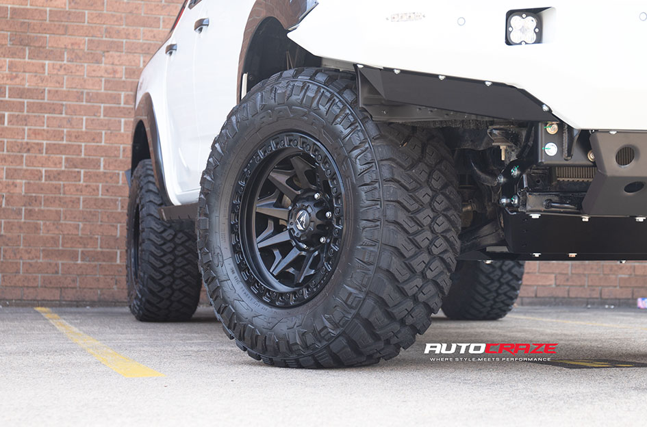 ISUZU DMAX FUEL COVERT MATTE BLACK