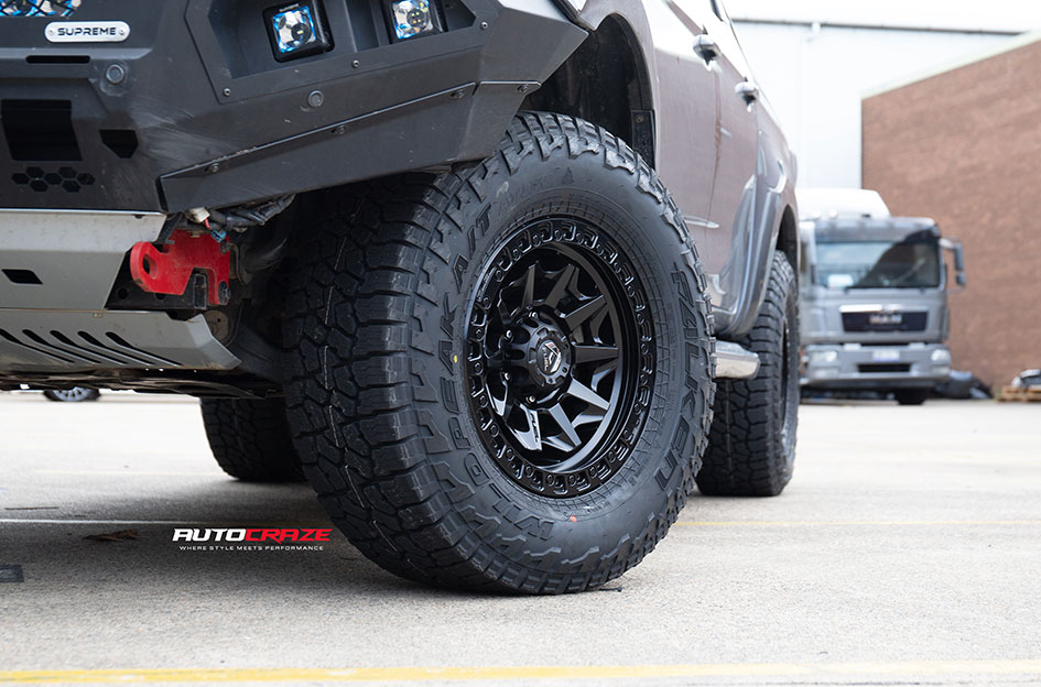 ISUZU DMAX FUEL COVERT MATTE BLACK