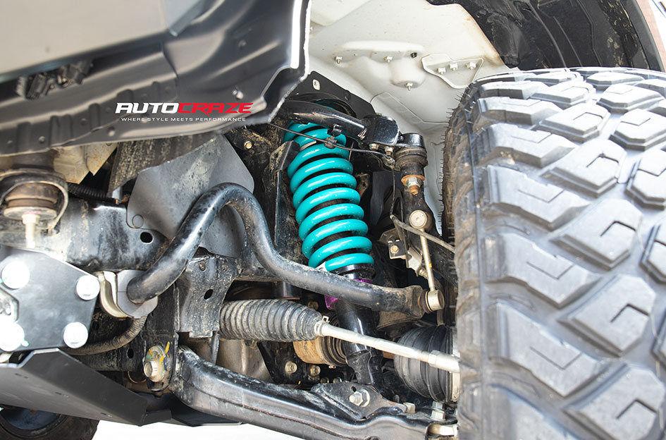 ISUZU DMAX FUEL COVERT MATTE BLACK