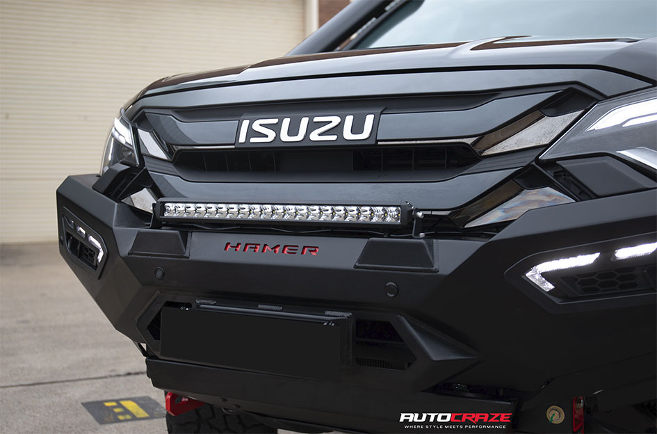 ISUZU DMAX FUEL COVERT MATTE BLACK