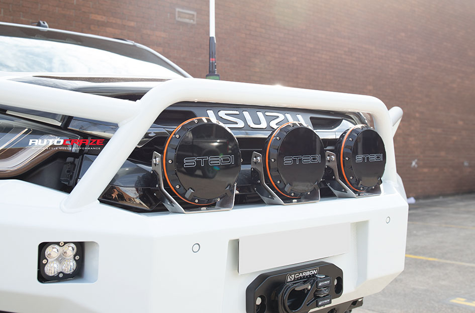 ISUZU DMAX FUEL COVERT MATTE BLACK