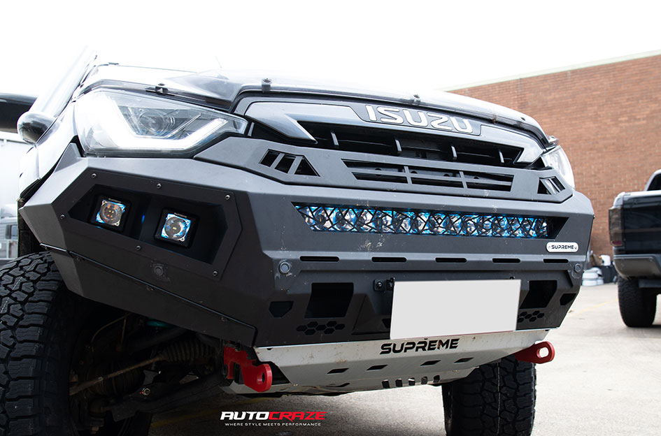 ISUZU DMAX FUEL COVERT MATTE BLACK
