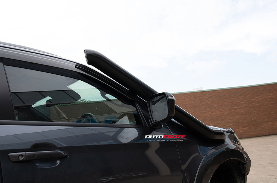 ISUZU DMAX FUEL COVERT MATTE BLACK