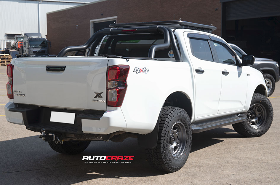 ISUZU DMAX FUEL OXIDE MATTE GUNMETAL