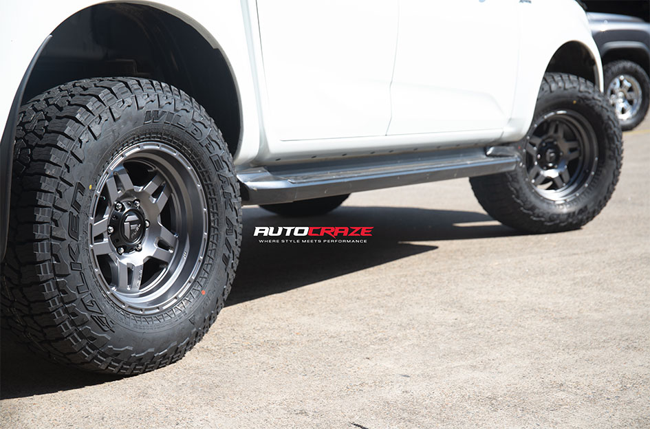 ISUZU DMAX FUEL OXIDE MATTE GUNMETAL