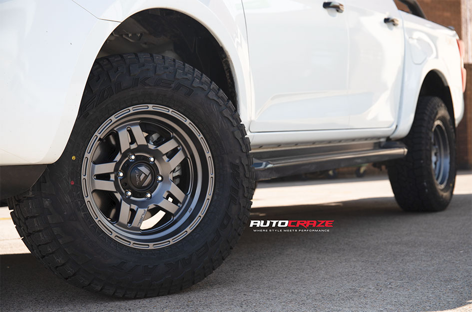 ISUZU DMAX FUEL OXIDE MATTE GUNMETAL