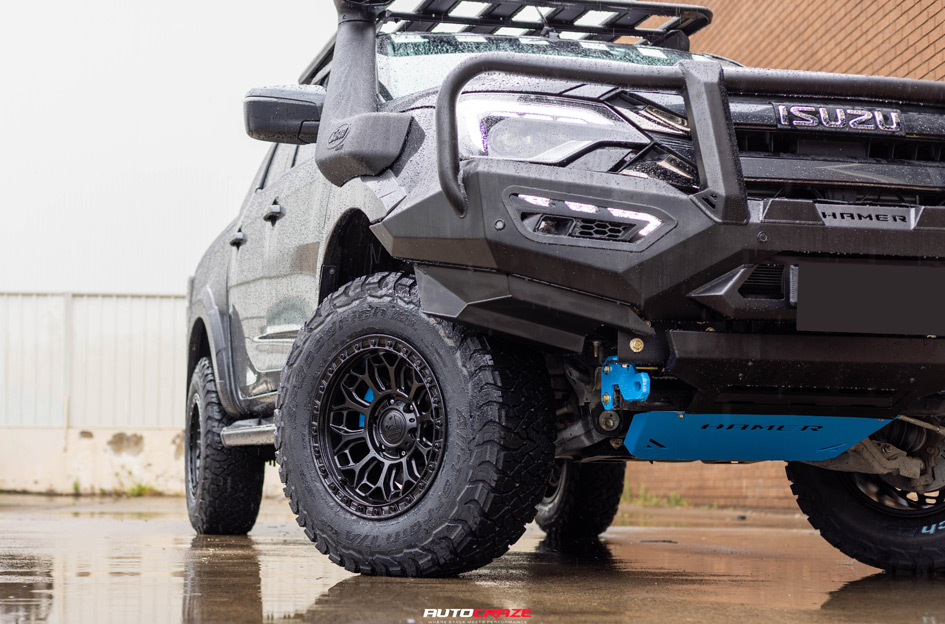 ISUZU D-MAX FUEL TALON BLACKOUT