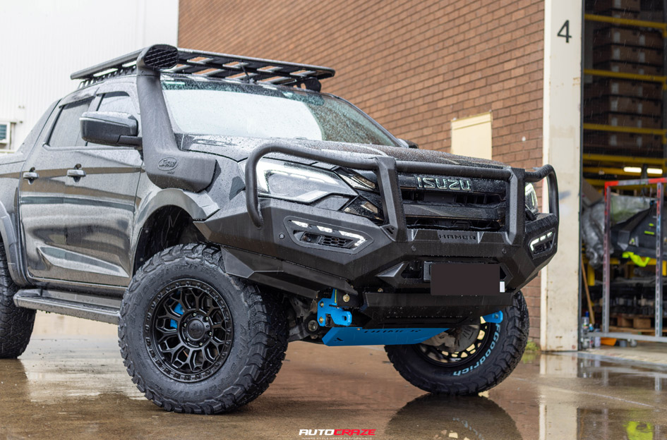 ISUZU D-MAX FUEL TALON BLACKOUT