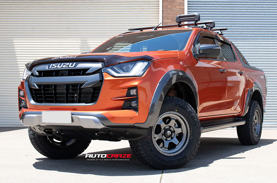 ISUZU DMAX FUEL SHOK D665 ANTHRACITE 