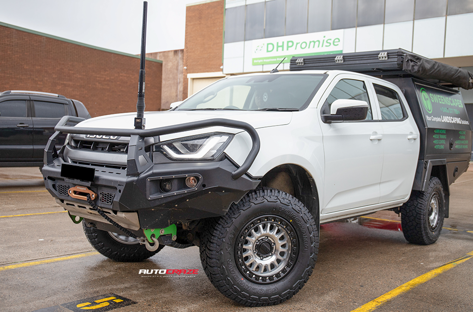 ISUZU DMAX KMC IMS MACHINED W/ BLACK LIP