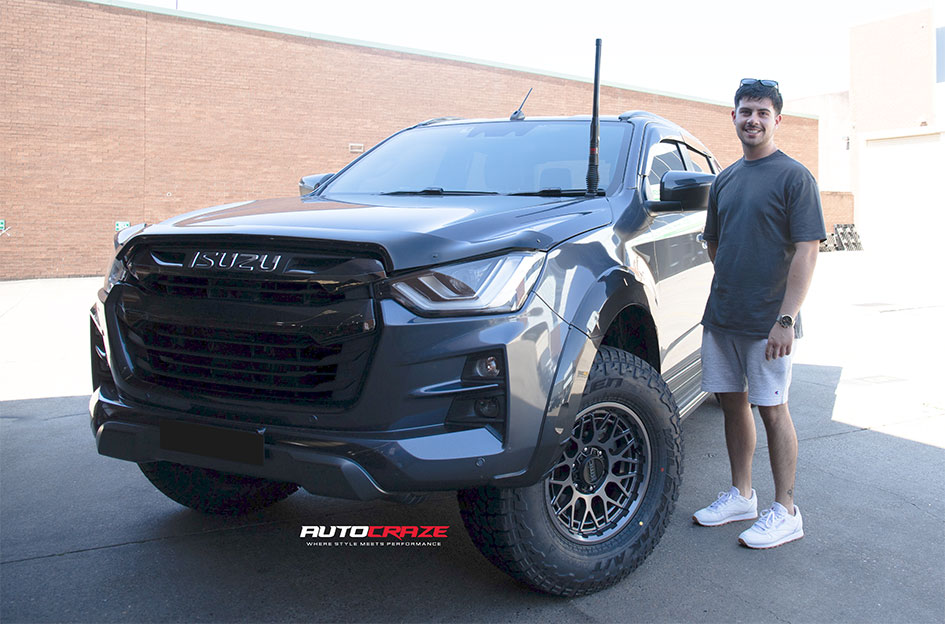 ISUZU DMAX KMC TECHNIC ANTHRACITE