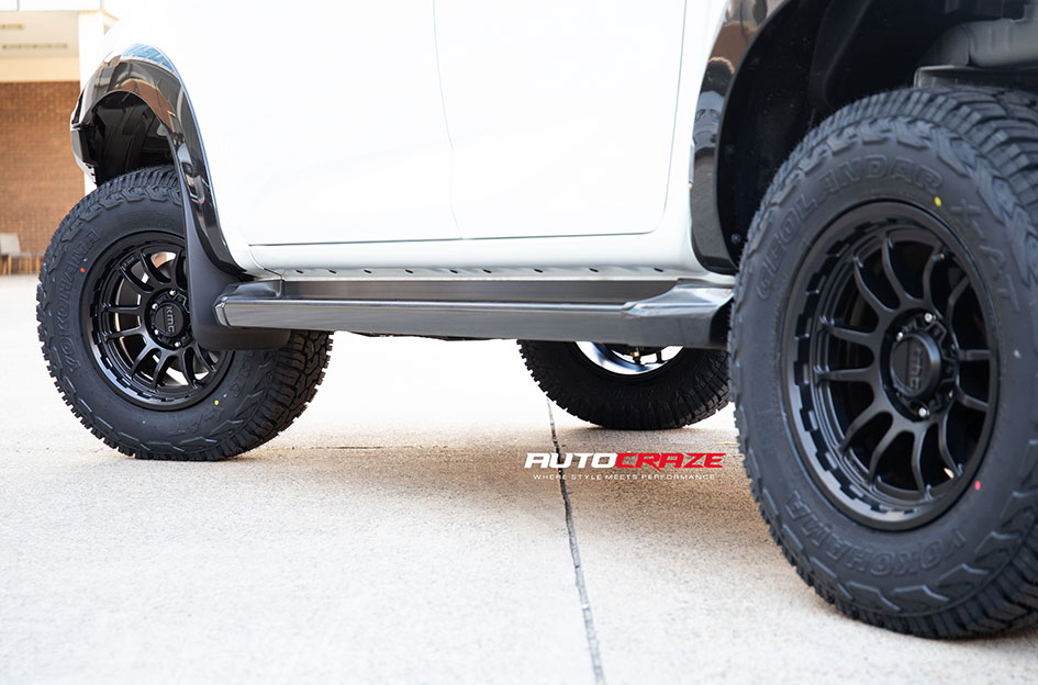 ISUZU DMAX KMC WRATH SATIN BLACK