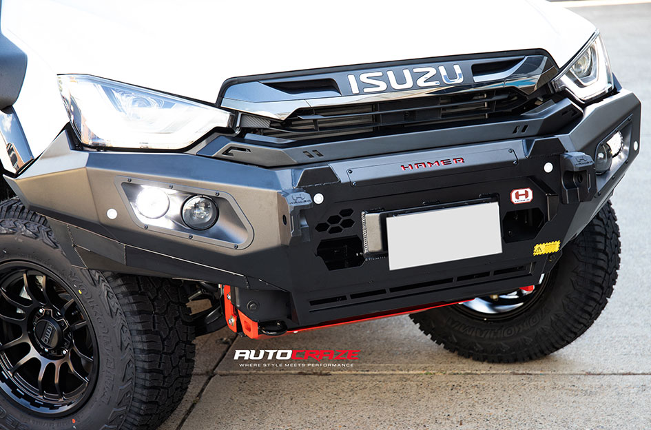 ISUZU DMAX KMC WRATH SATIN BLACK