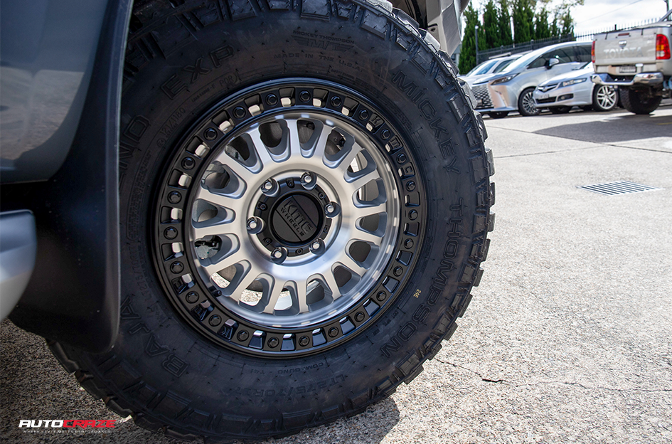 ISUZU DMAX KMC IMS MACHINED W/ BLACK LIP