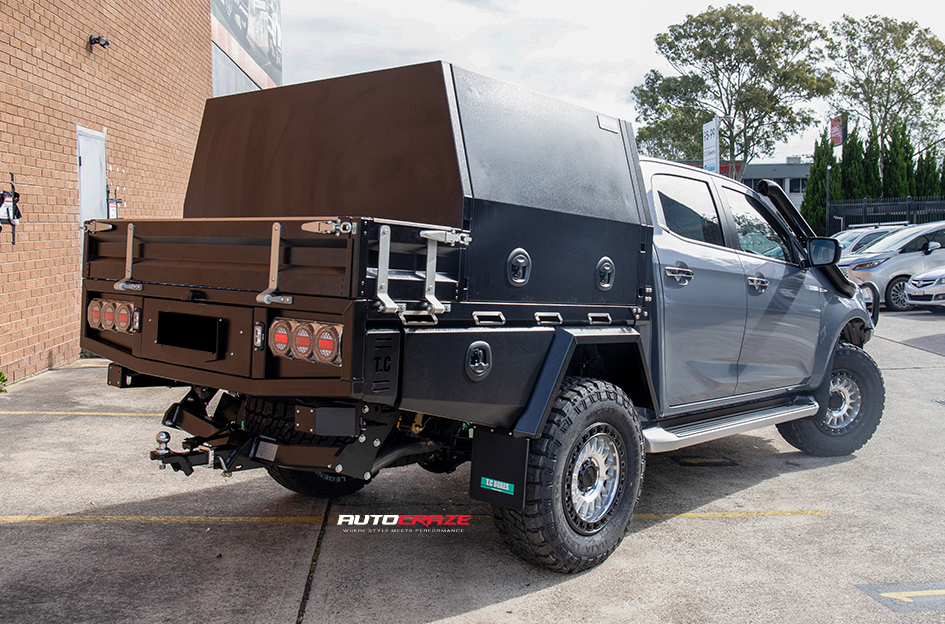 ISUZU DMAX KMC IMS MACHINED W/ BLACK LIP