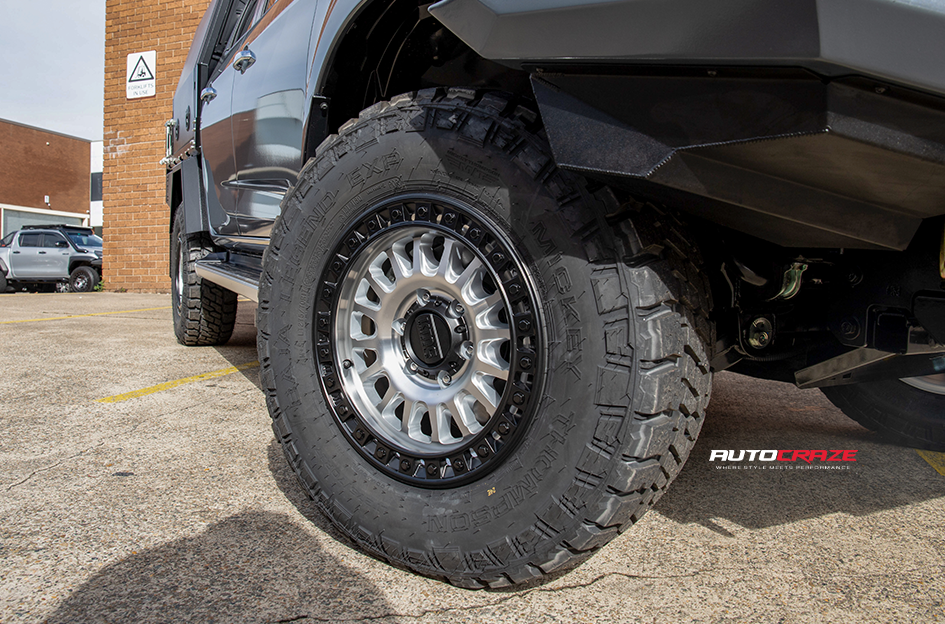 ISUZU DMAX KMC IMS MACHINED W/ BLACK LIP
