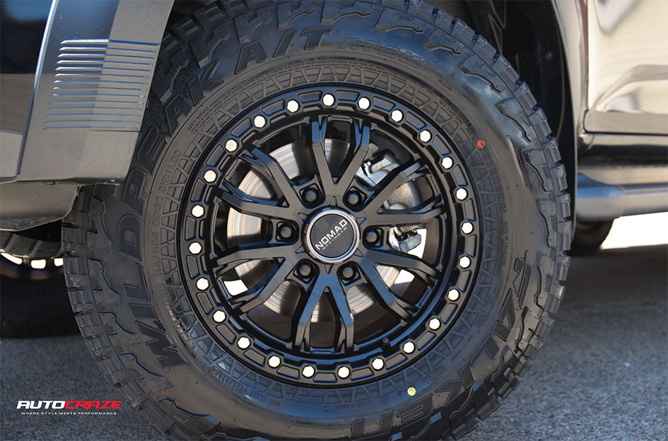 ISUZU DMAX NOMAD N133 SATIN BLACK 