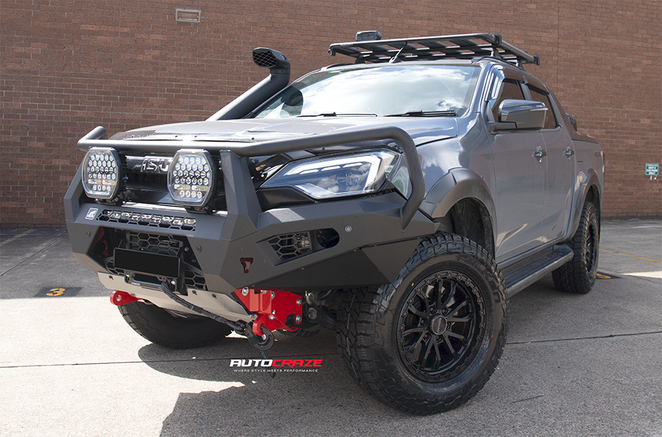 ISUZU DMAX NOMAD N133 SATIN BLACK