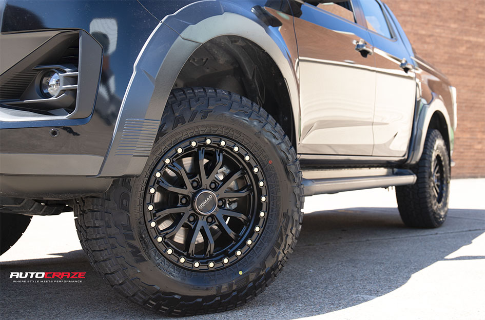 ISUZU DMAX NOMAD N133 SATIN BLACK 