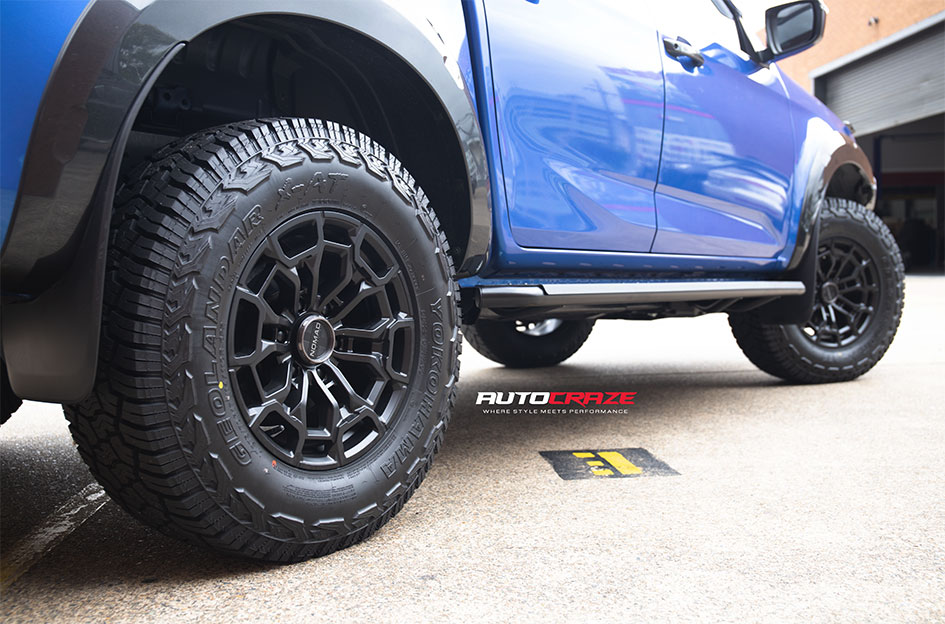 ISUZU DMAX NOMAD N162 SATIN BLACK 