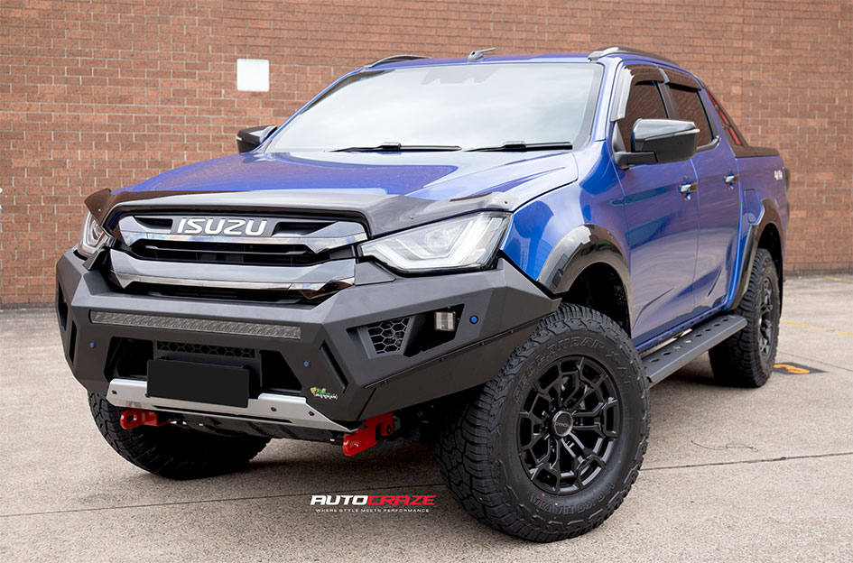 ISUZU DMAX NOMAD N162 SATIN BLACK 