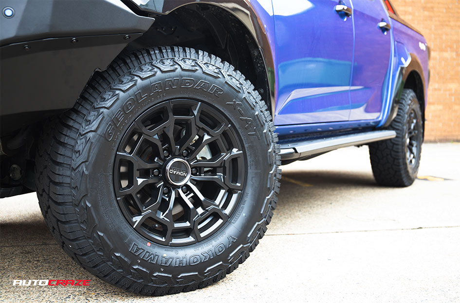ISUZU DMAX NOMAD N162 SATIN BLACK 