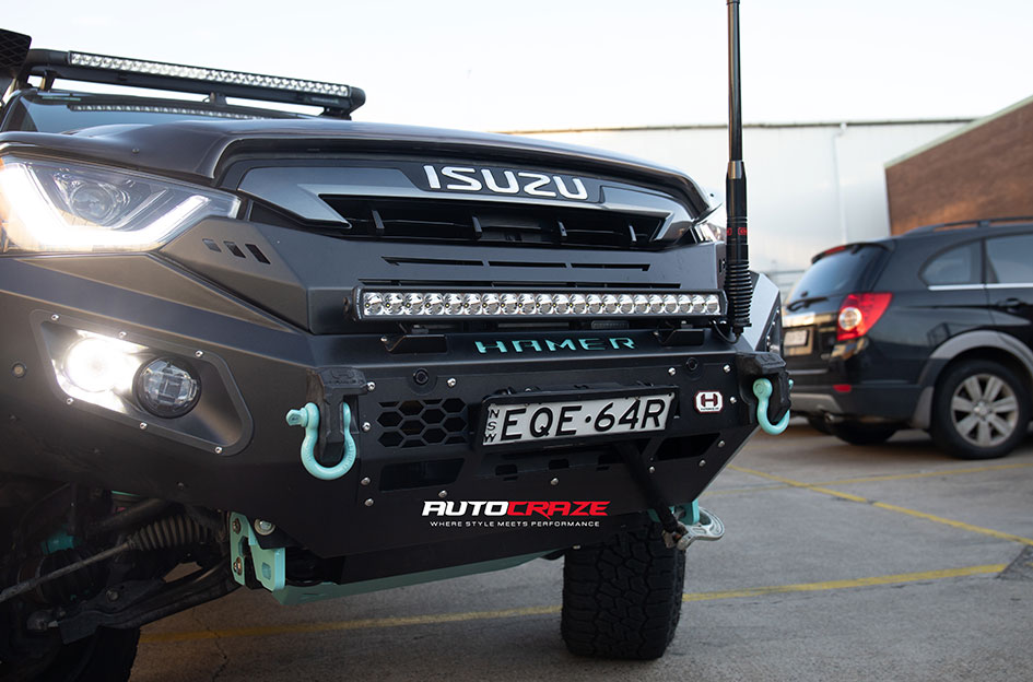 ISUZU DMAX NOMAD SABBATH MATTE BLACK