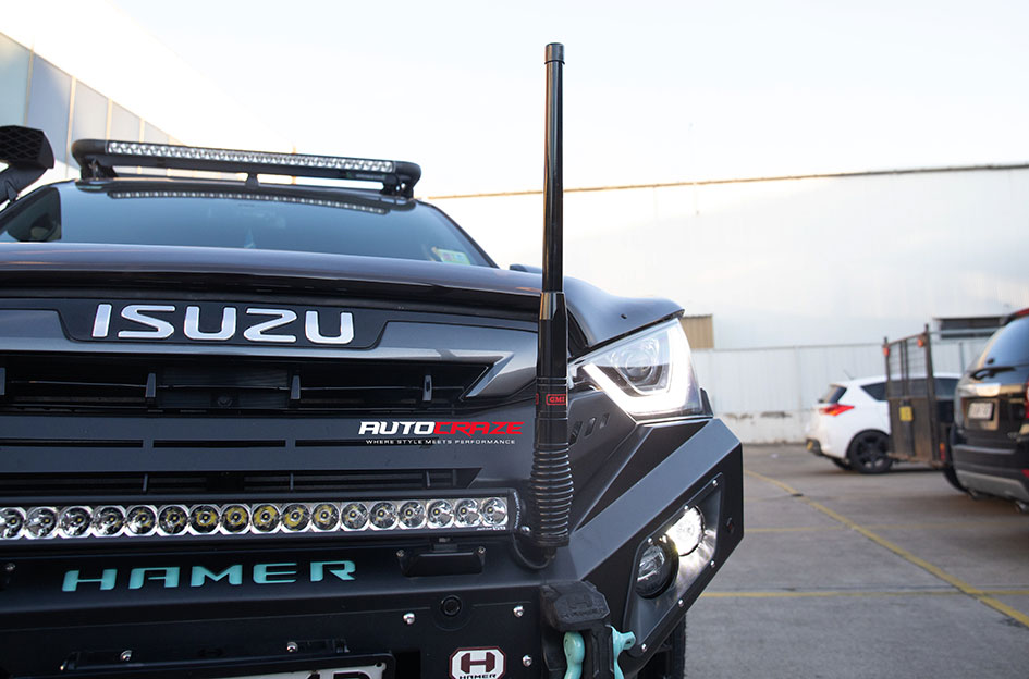 ISUZU DMAX NOMAD SABBATH MATTE BLACK