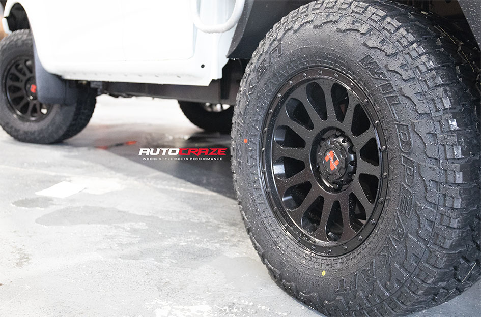 ISUZU DMAX NOMAD VICTIM MATTE BLACK 
