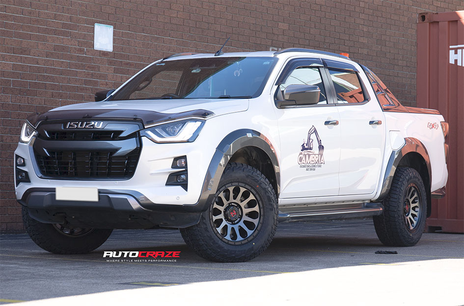 ISUZU DMAX NOMAD VICTIM GUN METAL BLACK RING